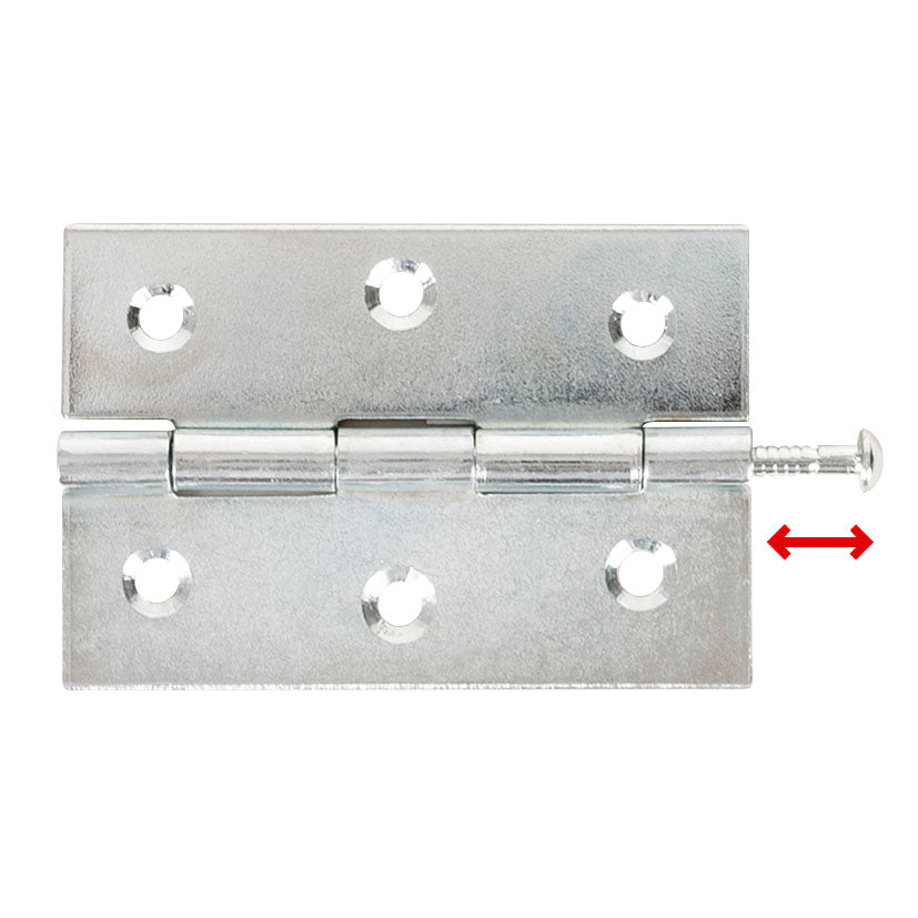Zinc-plated hinge