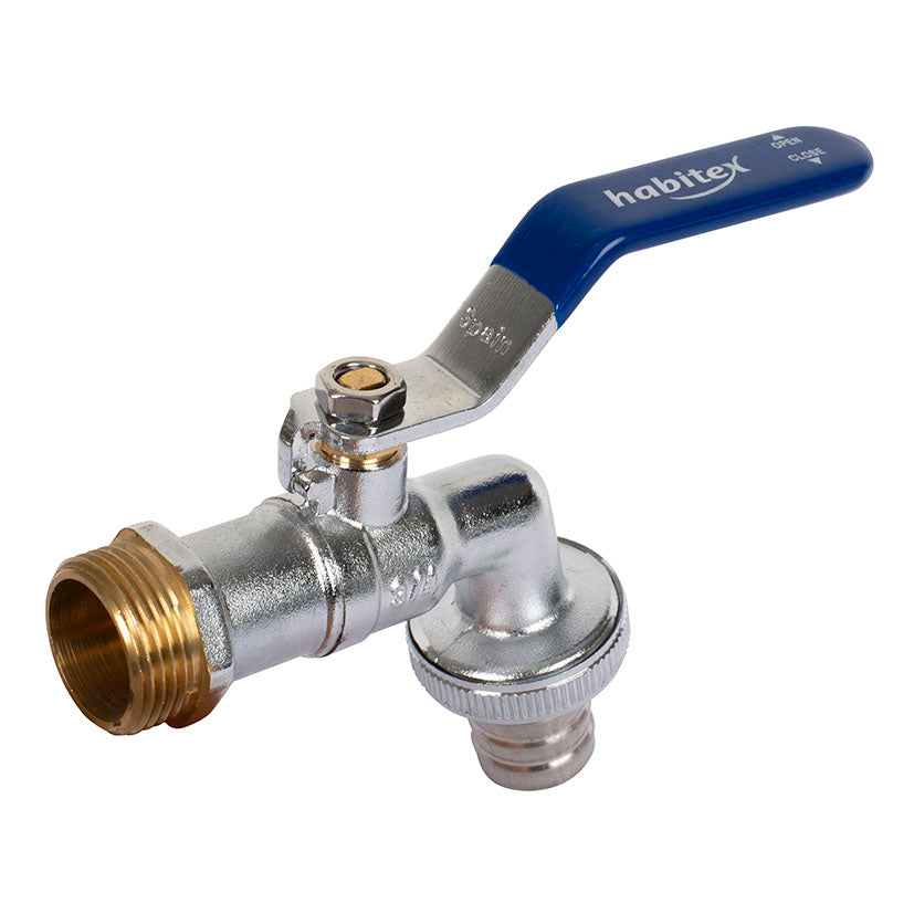 Curved faucet