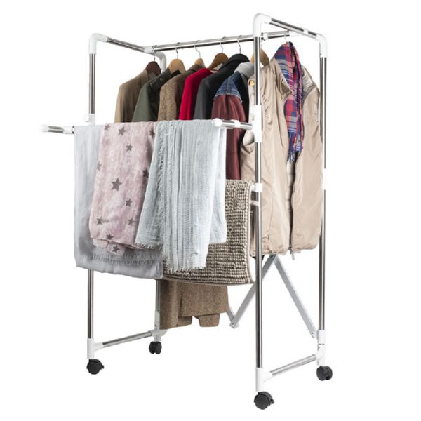 Extendable coat rack
