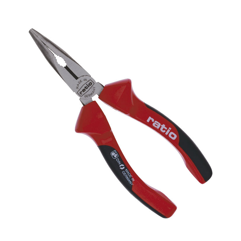 Pliers, semi-round, curved