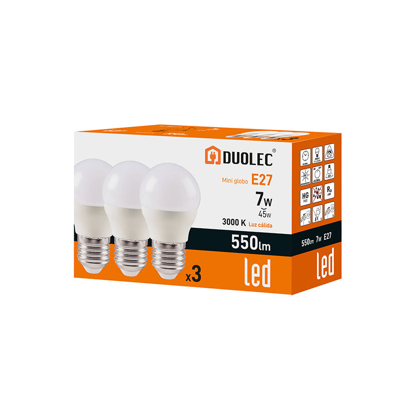 Pack of 3 mini