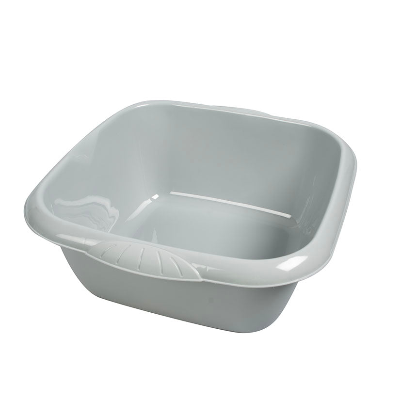 Square basin 36x36cm, gray
