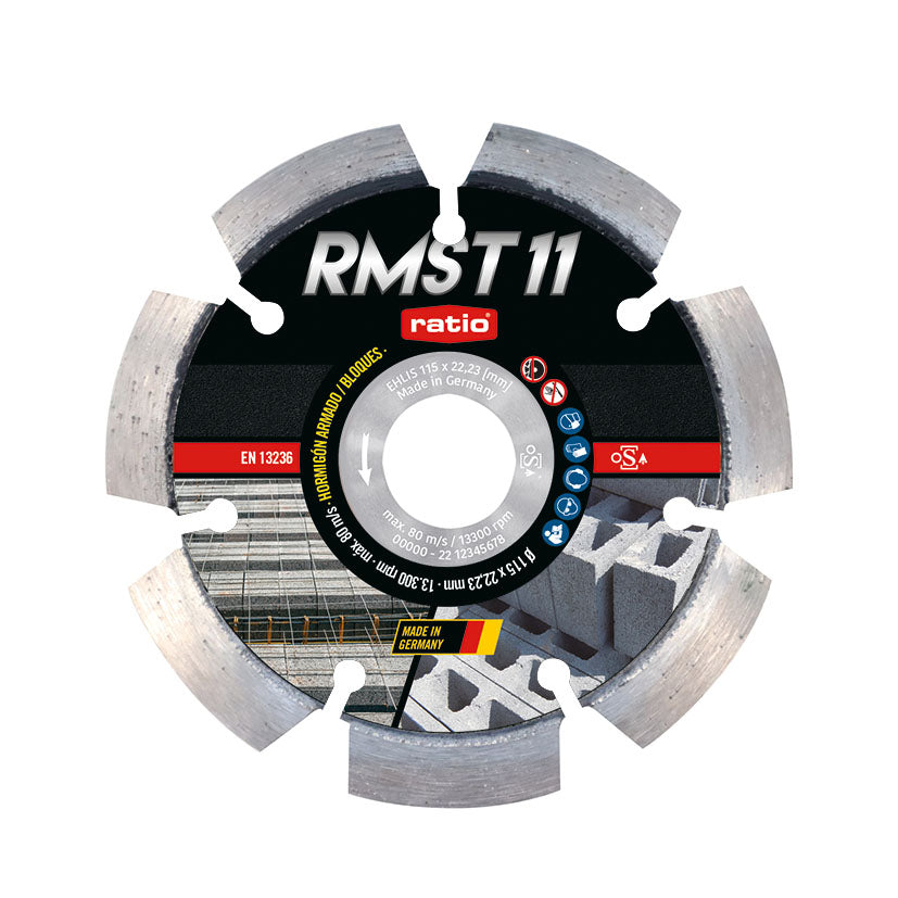 Segmented laser disc
