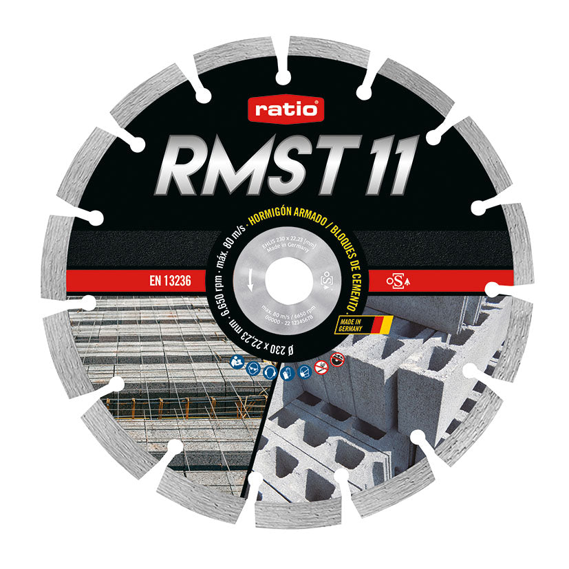 Segmented laser disc