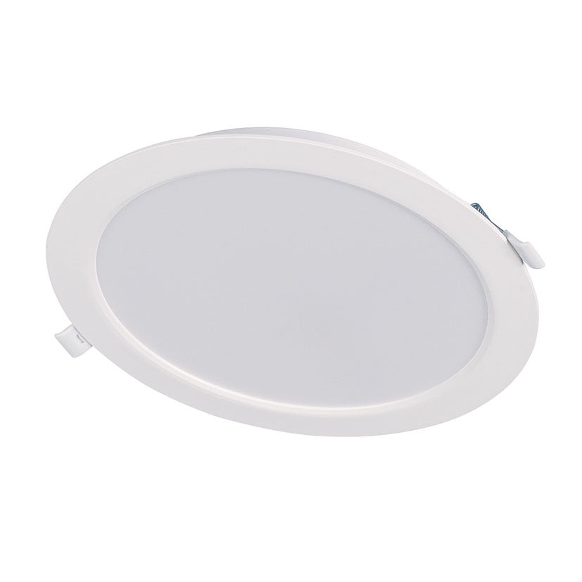Surface-mounted downlight.