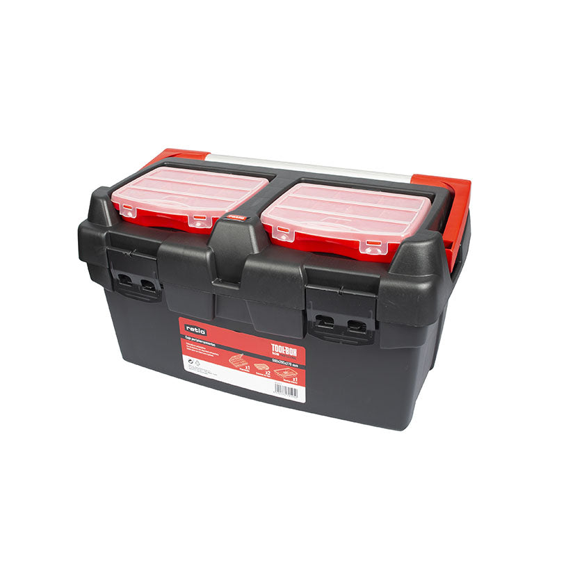 Plastic carrying case 500x295x270mm. Ratio