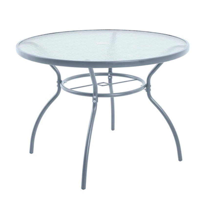 Mesa metal/cristal