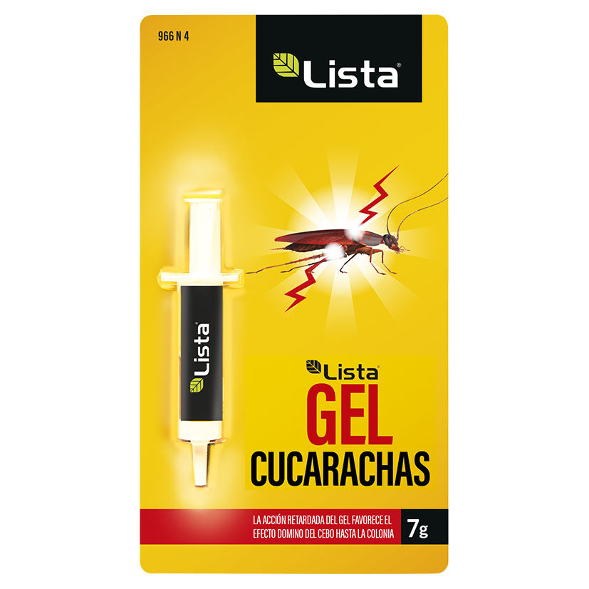 Cockroach gel.