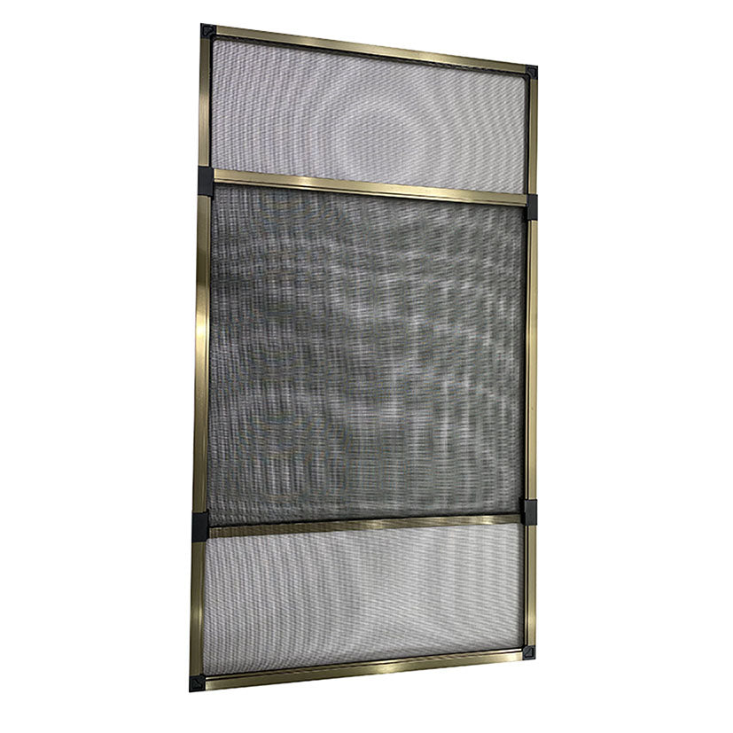 Fixed mosquito screen