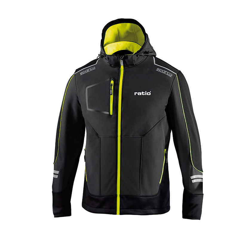 Soft-Shell gris/amarillo