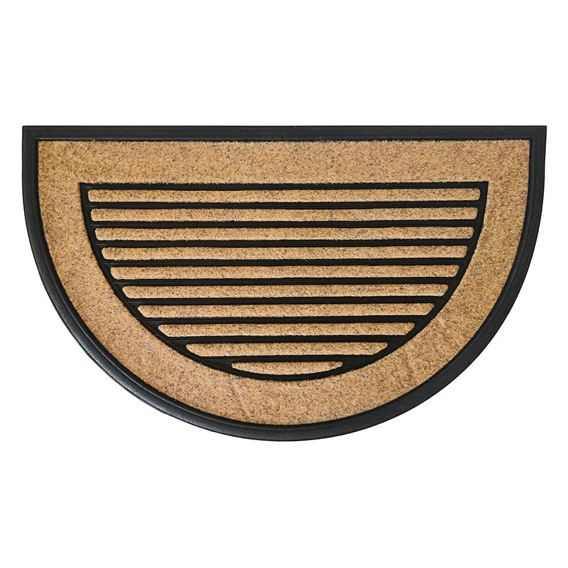 Carpet+rubber doormat