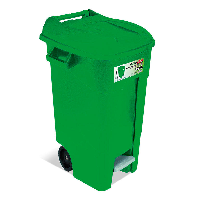 Foot pedal bin