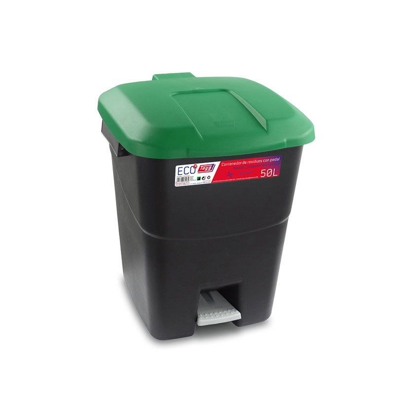 Container w/pedal