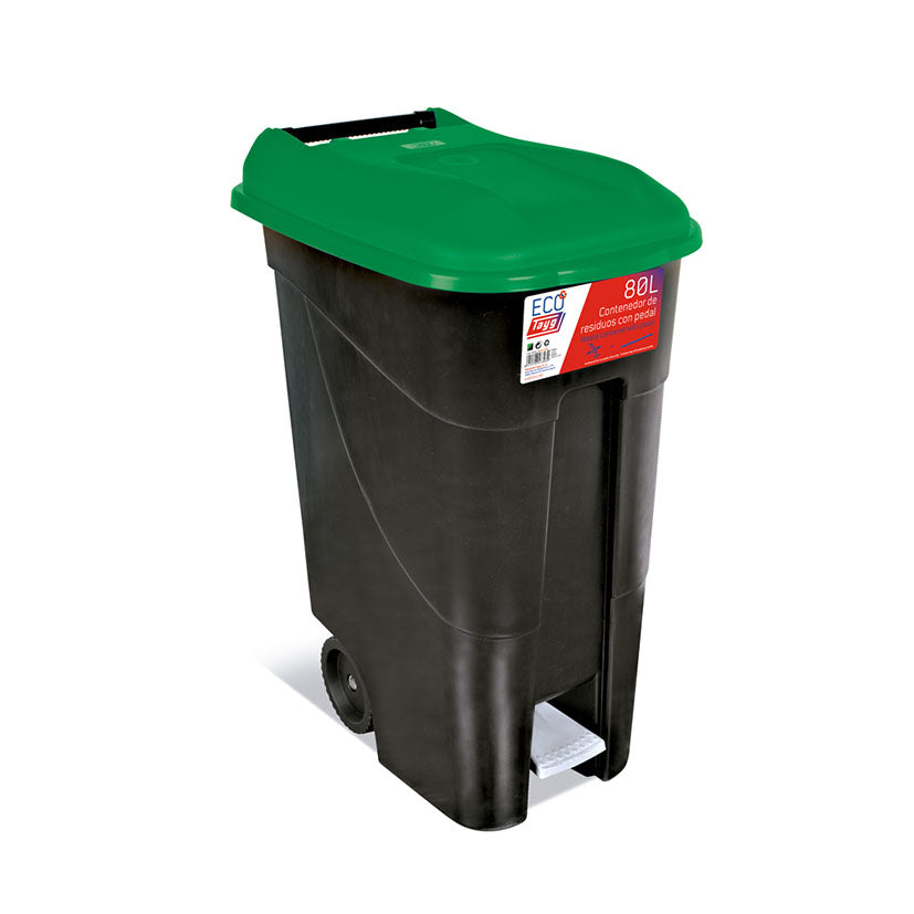 Waste bin w/foot pedal
