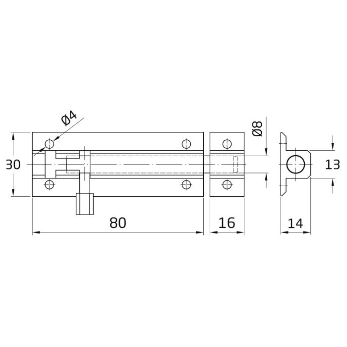 Clevis Pin 500-80