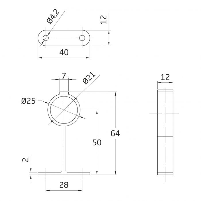 Tube support