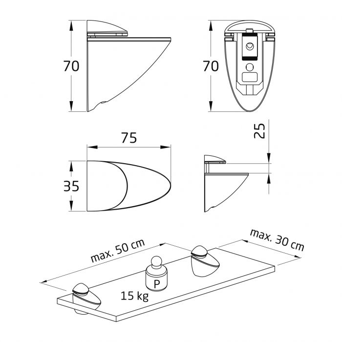 Shelf support