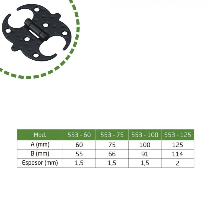 Hinge 553-100