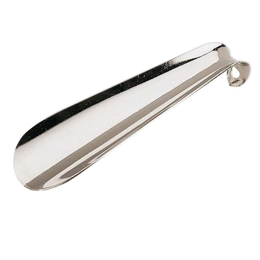 Nickel-plated shoehorn