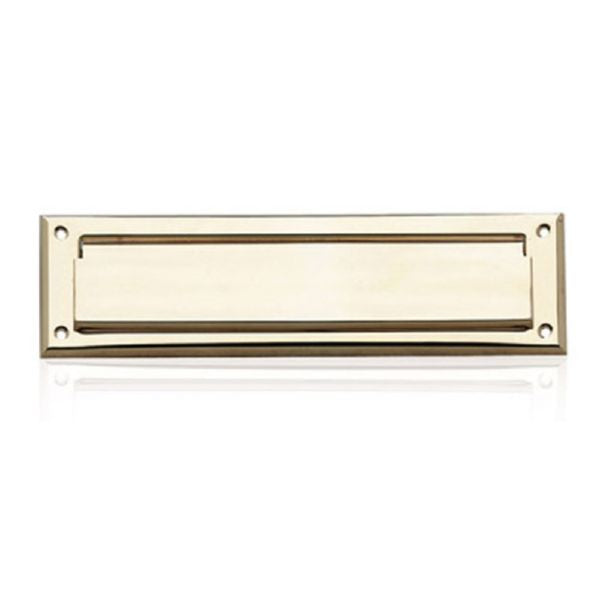 Brass letter plate
