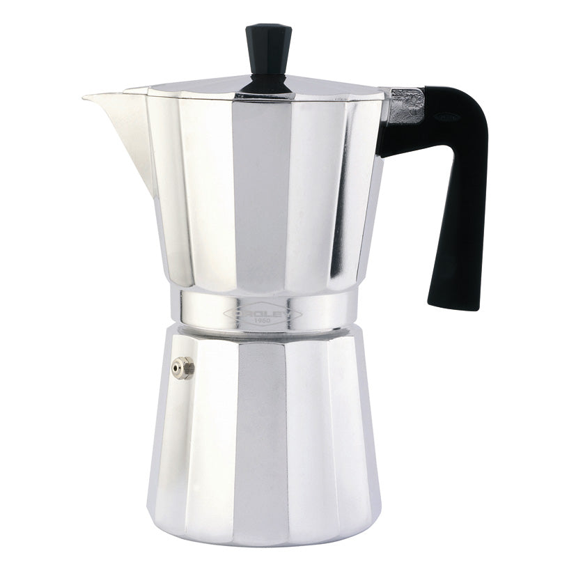 Aluminum coffee maker