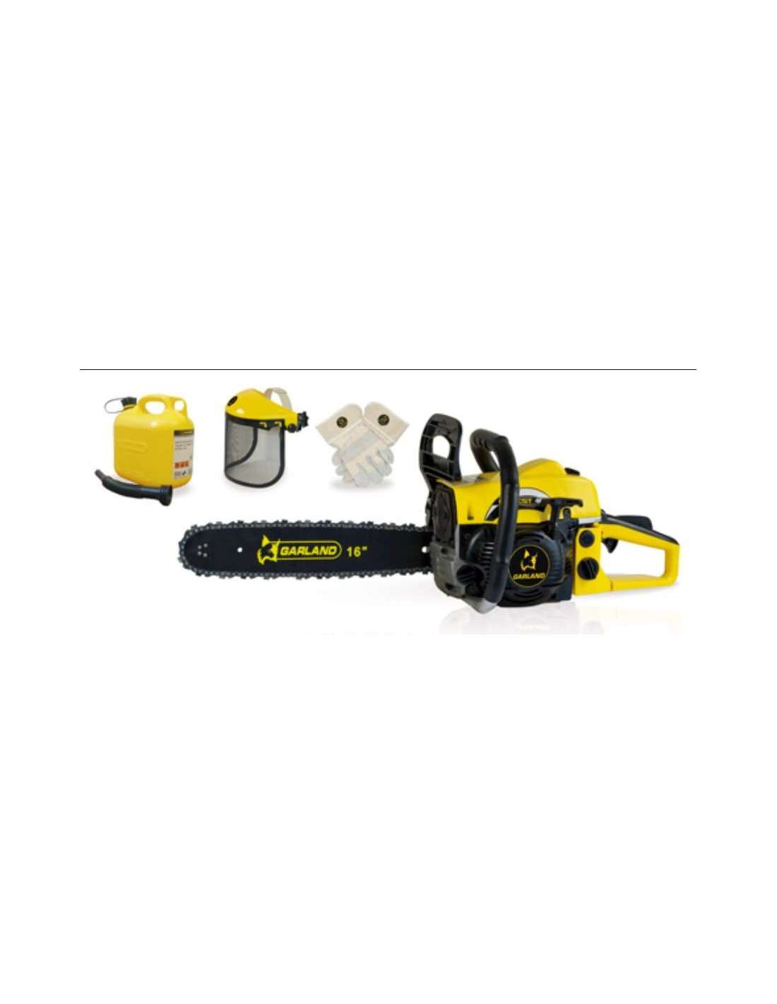 Forestry chainsaw