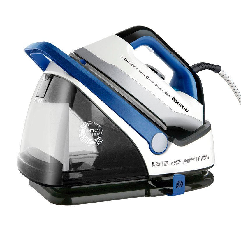 Steam ironing station