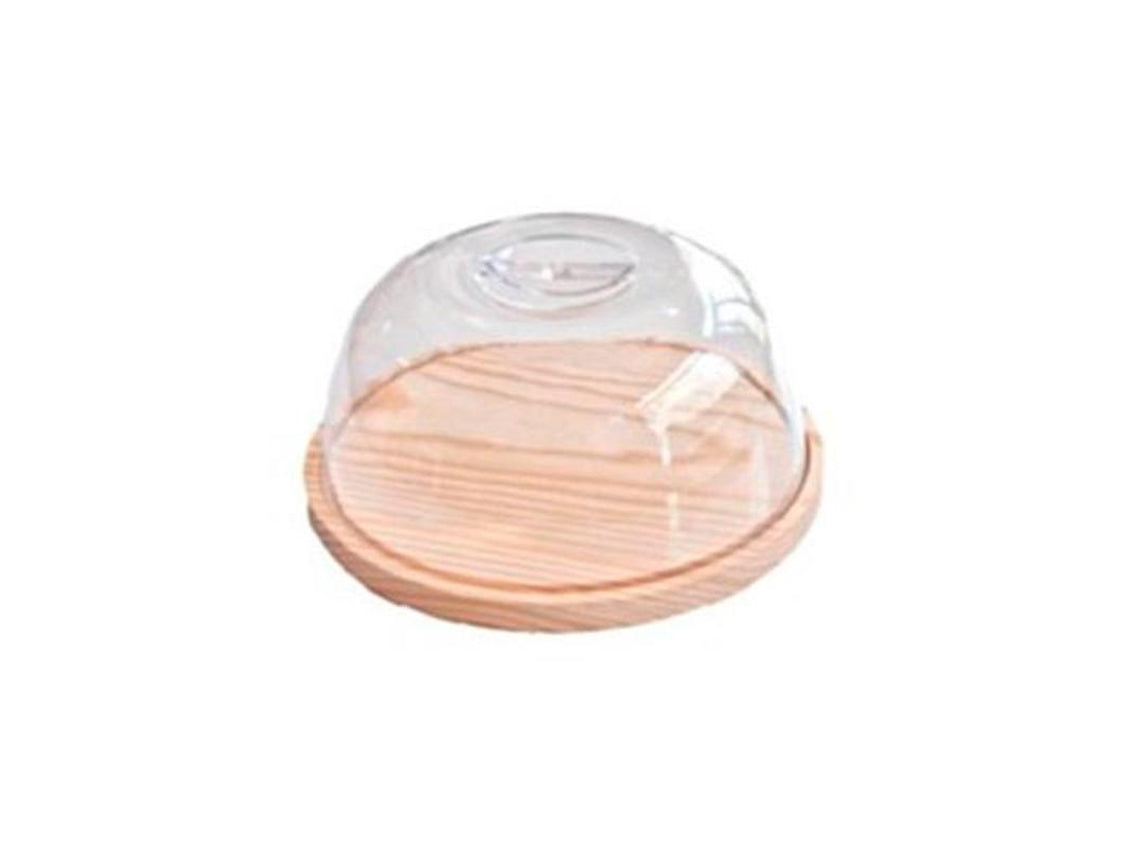 Round cheese dish