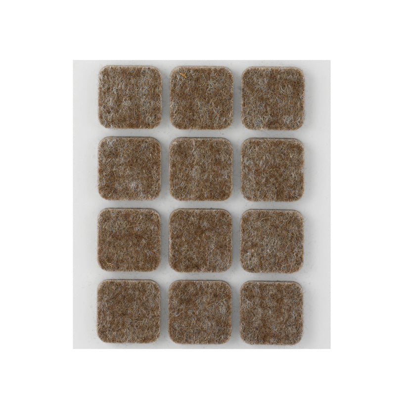 Brown felt