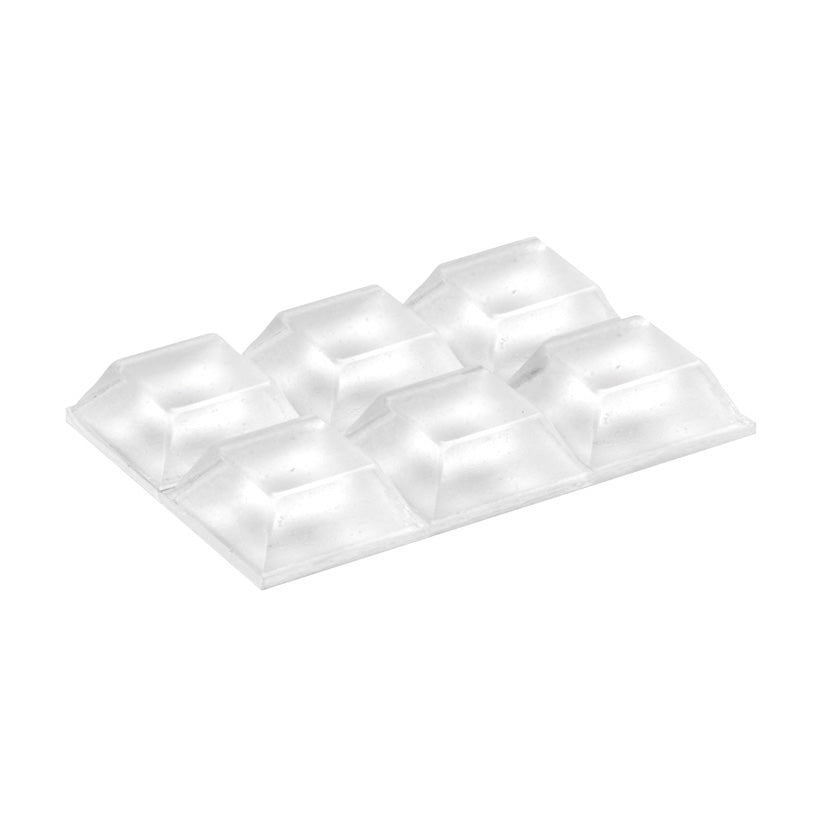 Drop adh.transp.20.5x20.5x7.6mm.