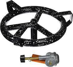 Double-ring gas burner