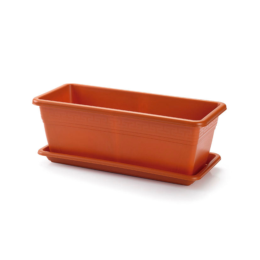 Planter+plate 40cm