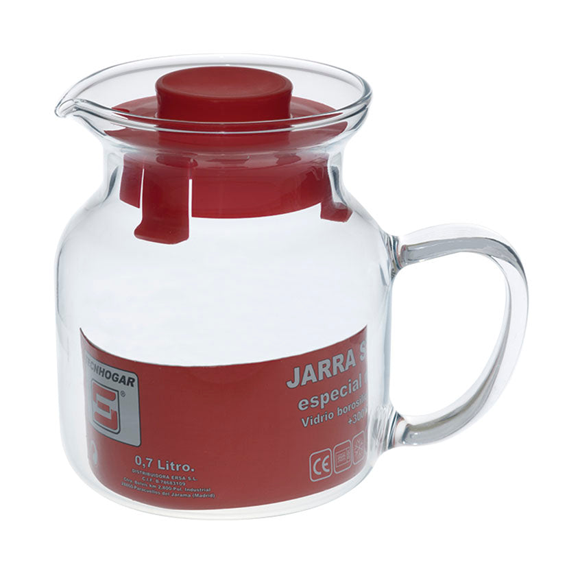 Borosilicate pitcher