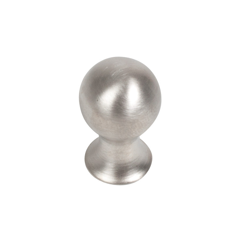 Brass knob.