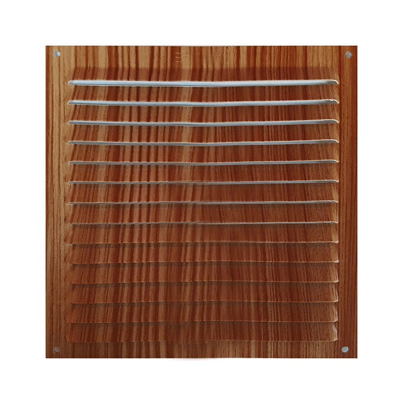 Aluminum vent grille w/o mesh 15x15