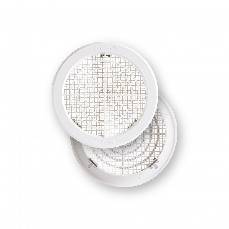 Recessed grille/clips+mosquito net