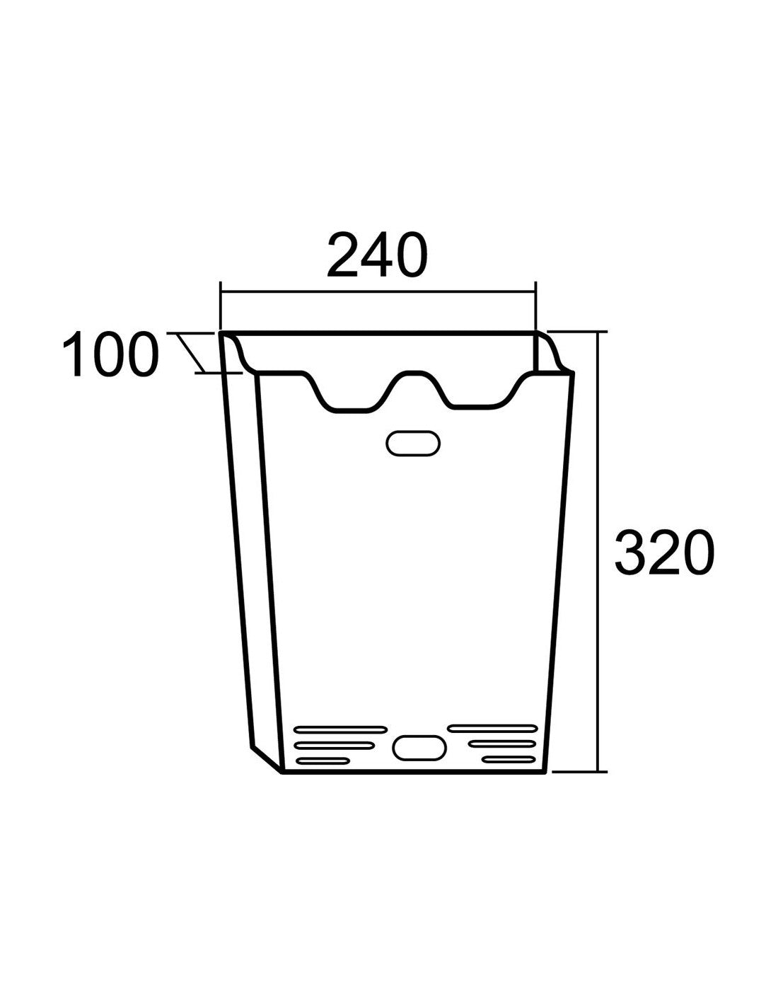 Advertising basket
