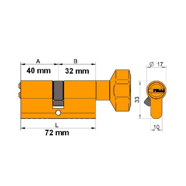 Security cylinder