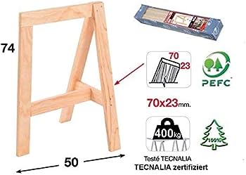 Pine easel
