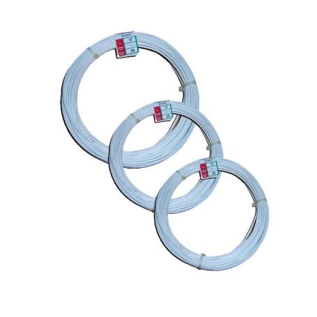 Plastic-coated wire