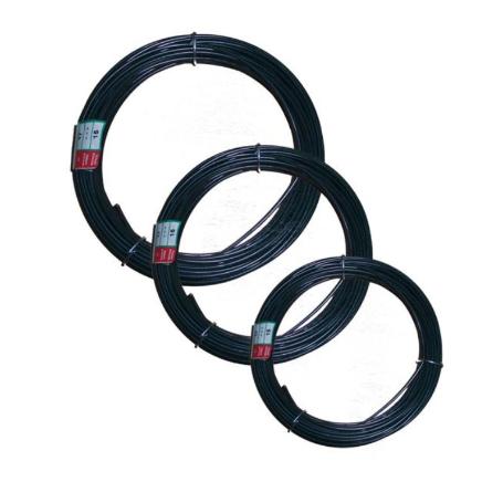 Plastic-coated wire