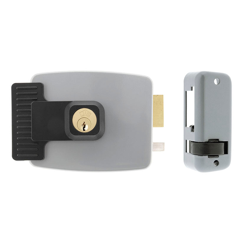 Surface-mounted electric lock no. 1902, RH, 50-80mm