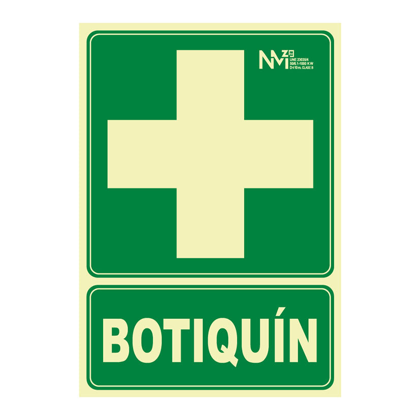 Señal botiquin