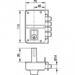 Cerradura AZBE