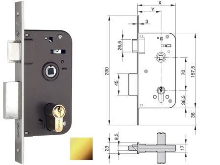 Lock 700-70