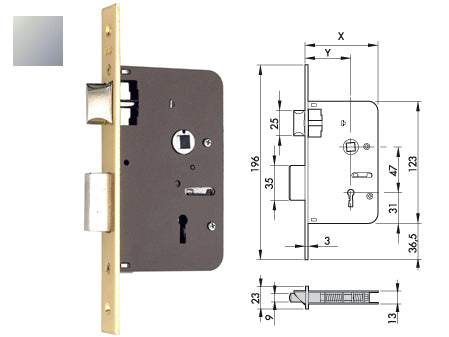 Mortise lock