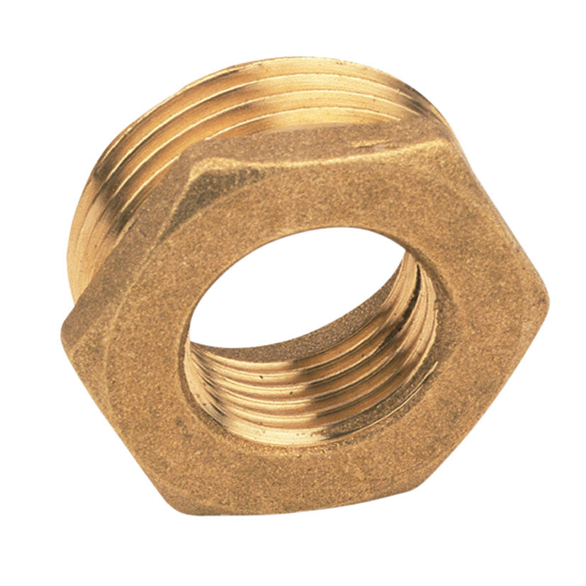 Brass fitting.red.hex