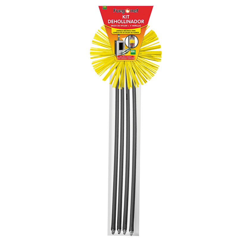 Nylon chimney sweep kit