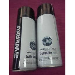 Graffiti remover spray