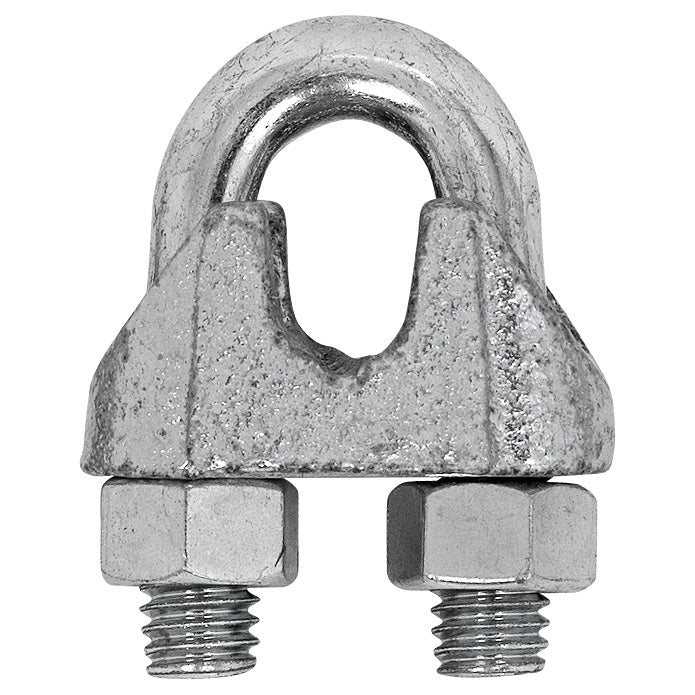 Galvanized cable clamp